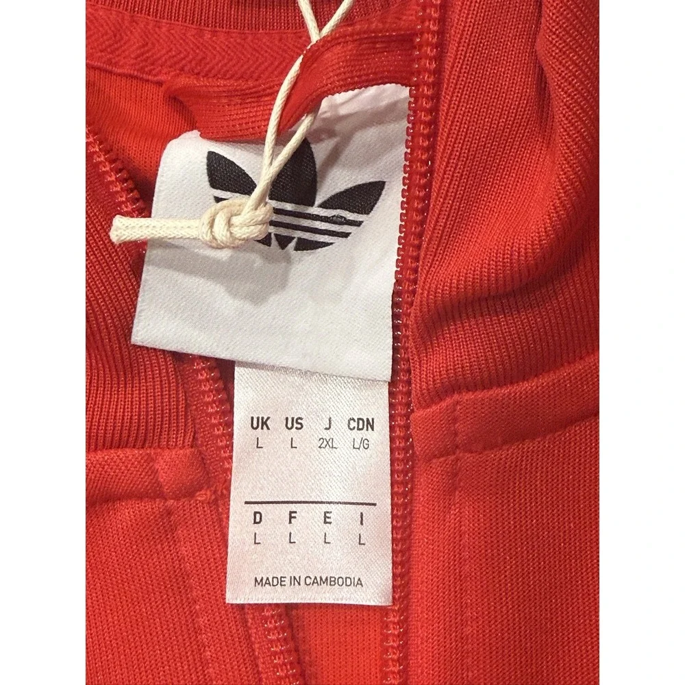 Adidas Liverpool FC OG Track Jacket Men's L Pure Ruby JZ0144